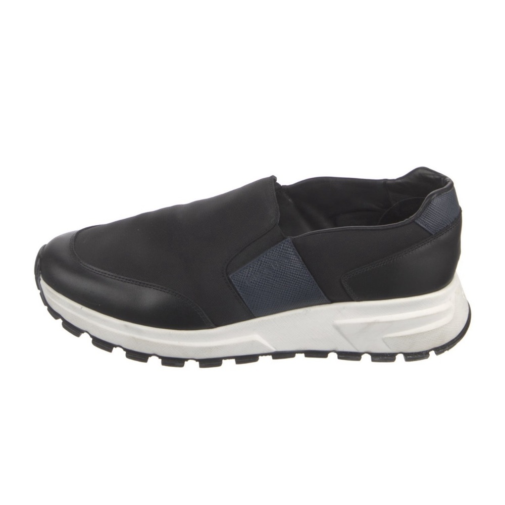 Prada Leather Slip-On Sneakers - Picture 4 of 11